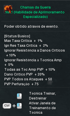 Imagem do patch notes